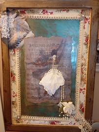 quadro con ballerina a vetro 