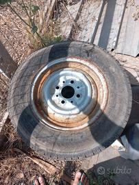 ruote carrello roulotte 