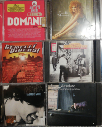 CD musica italiana e straniera