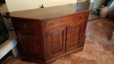 Credenza bassa arte povera