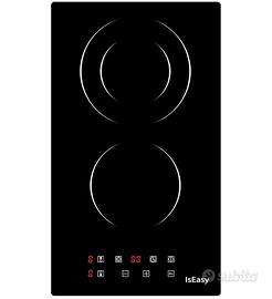 Doppia piastra di cottura in vetroceramica