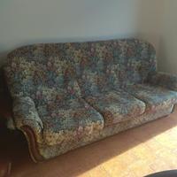 Divano 3 posti tessuto gobelin