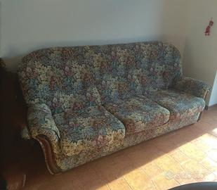 Divano 3 posti tessuto gobelin