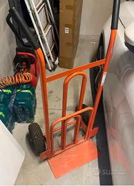 Carrello, spostamento, carichi pesanti