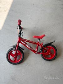 Bici senza pedali Saetta McQueen Cars 12”/ 2-4 ann