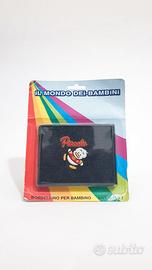 Vintage 80 Portafoglio Borsellino Bambini Ricamato