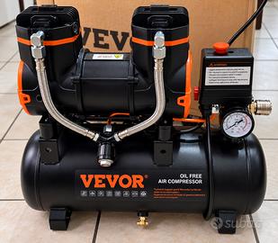 compressore Vevor 8 l olio free nuovo 