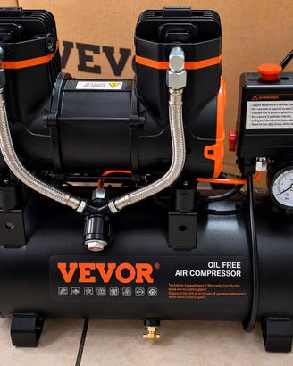 compressore Vevor 8 l olio free nuovo 
