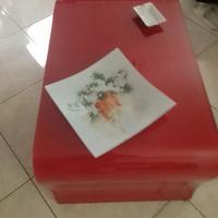 Tavolino basso cristallo modello magia