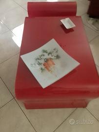 Tavolino basso cristallo modello magia