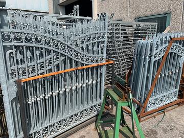 Cancello in ferro battuto