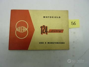 MOTOCICLO GILERA 124 EXTRA USO E MANUTENZIONE IN F