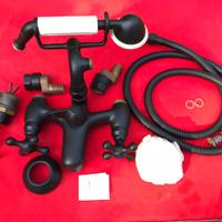 gruppo doccia STELLA mod. ROMA nero opaco