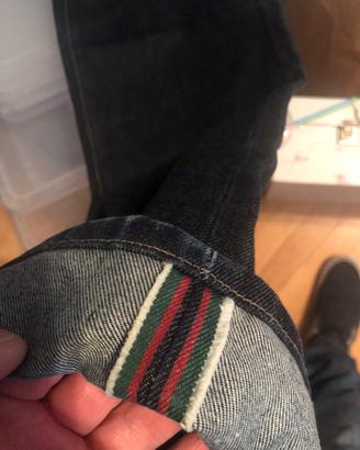 Gucci jeans originali 46 cimosa denim perfetti