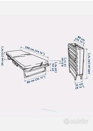 Letto pieghevole ikea