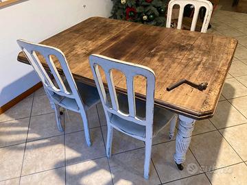 Tavolo inglese da restaurare