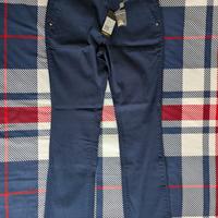 DONNA Pantalone Camomilla 46 blu marino