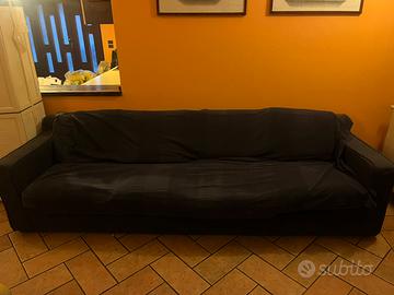 Divano Poltrone Sofà XL – blu scuro