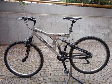 mtb in alluminio bi ammortizzata