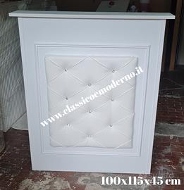 bancone reception boiserie ecopelle spedizione