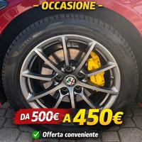 Cerchi Giulia/Stelvio 17” gommati Pirelli P7