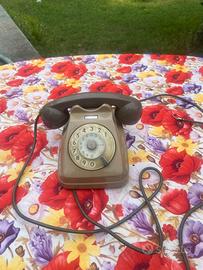 Telefono vintage SIP a disco rotante Siemens Auso