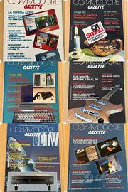 Commodore Gazette 1991 - Annata Completa - RARI