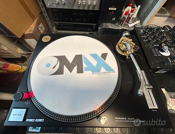 Technics sl1210 mk2 Black Gold Matt