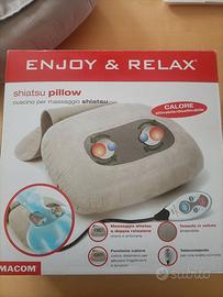 Cuscino massaggio cervicale shiatsu Macom