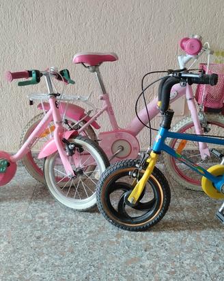 3 bici bambino