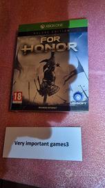 1542-For Honor Deluxe Edition NUOVO Xbox One