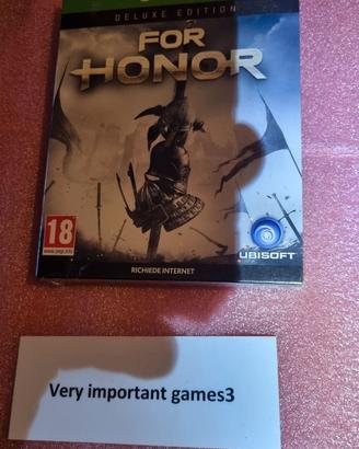 1542-For Honor Deluxe Edition NUOVO Xbox One