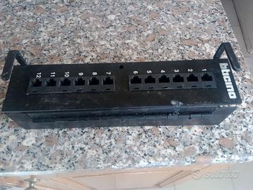 patch panel bticino 12 porte cat6