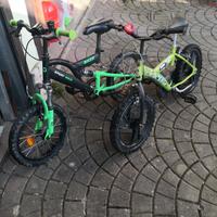 n. 2 bici x banbino da 5 a 8 anni 