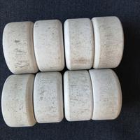 Ruote pattini con cuscinetti 