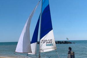 Catamarano Top Cat mod. avanti italia blu
