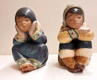 LLADRO ceramiche - Pensive Eskimo