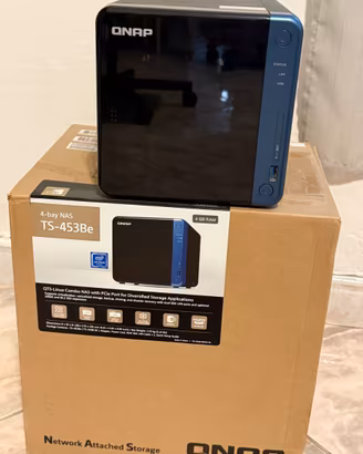 QNAP TS-453Be NAS 4 Bay Intel Quad-Core 8GB RAM