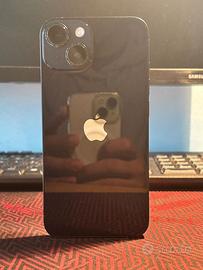 Iphone 14 128GB Mezzanotte •  Scatola + fattura