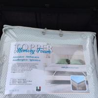 Topper  in Memory foam materassi 
