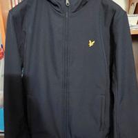 Lyle & Scott Bomber cappuccio blu Navy taglia L