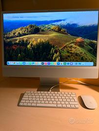 iMac 24'' M1 (2021) Argento 8 GB RAM, 256 GB SSD