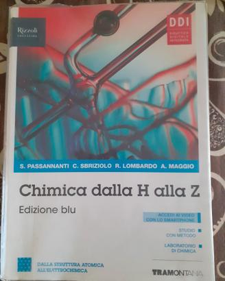 Chimica dalla H alla Z edizione blu