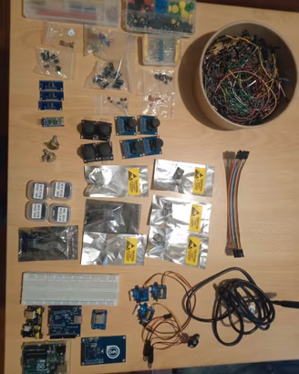 Arduino Uno R3 + moduli e componenti