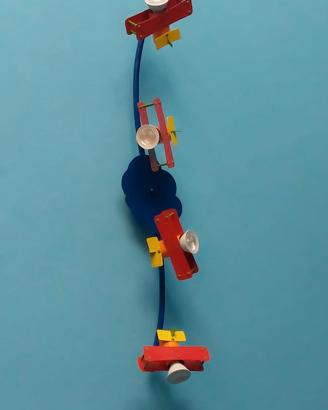 Lampadario aeroplani cameretta bambini