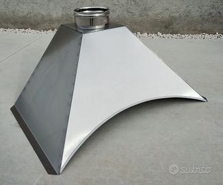Cappa per barbecue in acciaio inox