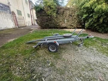 Rimorchio carrello per moto