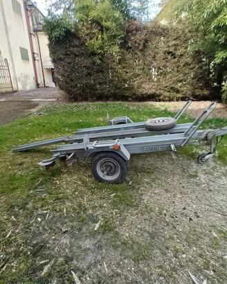 Rimorchio carrello per moto