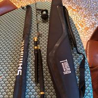2 set di canne da pesca Shimano Tiagra Ultra