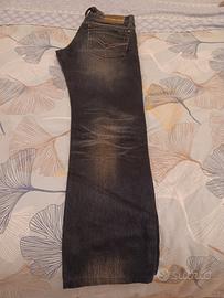 pantalone uomo cotton e silk 100% cotone tg 48